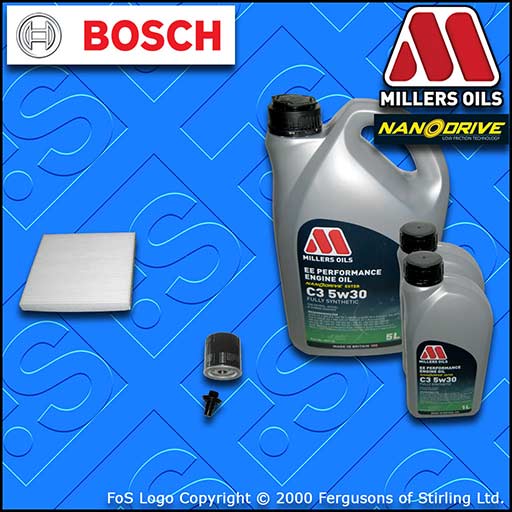 SERVICE KIT for PEUGEOT BOXER 2.2 HDI OIL CABIN FILTER with EE OIL (2013-2016)