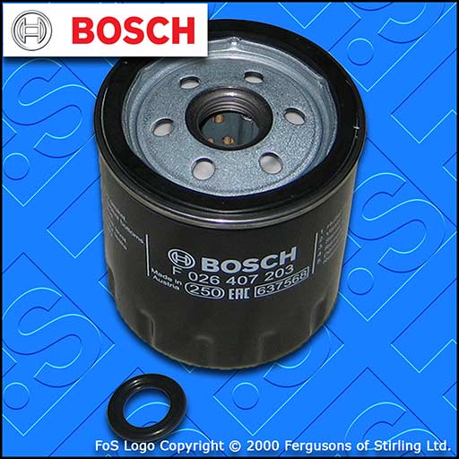 SERVICE KIT FORD B-MAX 1.0 ECOBOOST BOSCH OIL FILTER SUMP PLUG SEAL (2012-2019)