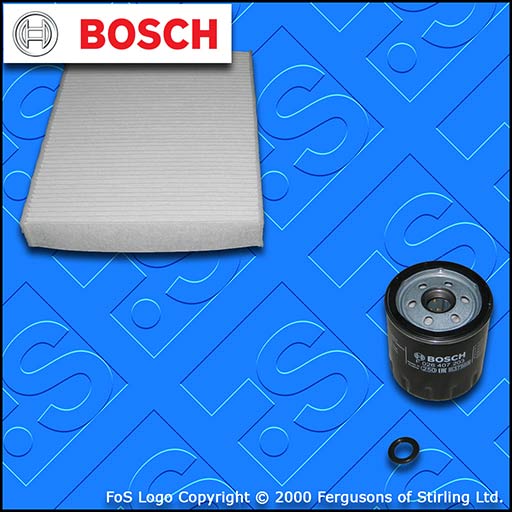 SERVICE KIT for FORD FIESTA MK6 ST150 OIL CABIN FILTERS (2004-2008)