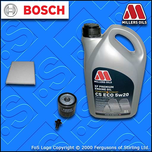 SERVICE KIT FORD B-MAX 1.0 ECOBOOST OIL CABIN FILTERS SUMP PLUG +OIL (2012-2019)