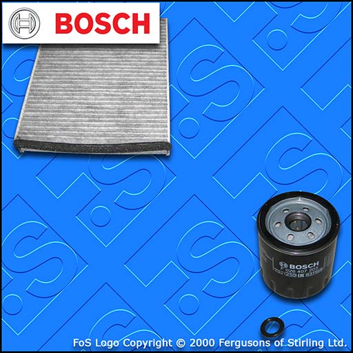 SERVICE KIT for FORD FOCUS MK3 1.6 TI-VCT BOSCH OIL CABIN FILTERS (2012-2018)