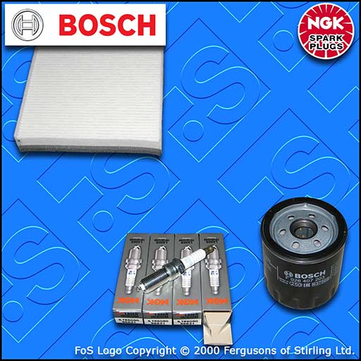 SERVICE KIT for FORD FOCUS MK3 2.0 ST OIL CABIN FILTERS SPARK PLUGS (2012-2017)