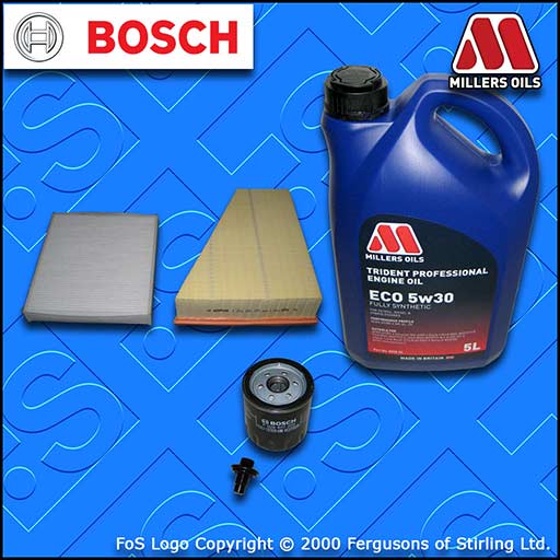 SERVICE KIT for FORD S-MAX 2.0 OIL AIR CABIN FILTER SUMP PLUG +LL OIL 2006-2014