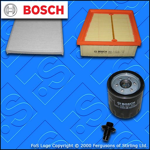 SERVICE KIT FORD ECOSPORT 1.0 ECOBOOST OIL AIR CABIN FILTER SUMP PLUG 2013-2017