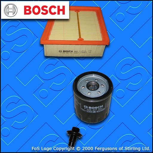 SERVICE KIT for FORD B-MAX 1.0 ECOBOOST BOSCH OIL AIR FILTER SUMP PLUG 2012-2019