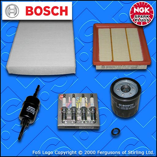 SERVICE KIT for FORD FIESTA MK6 ST150 OIL AIR FUEL CABIN FILTERS PLUGS 2004-2008
