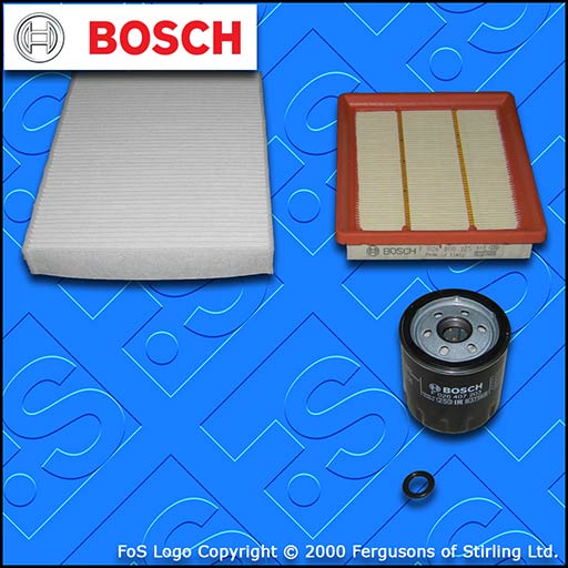 SERVICE KIT for FORD FIESTA MK6 ST150 OIL AIR CABIN FILTERS (2004-2008)