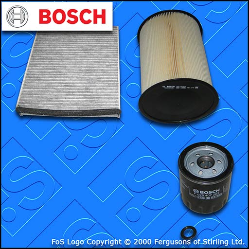 SERVICE KIT for FORD FOCUS MK3 1.0 ECOBOOST OIL AIR CABIN FILTERS (2012-2017)