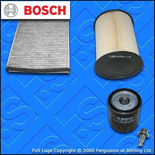 SERVICE KIT for FORD FOCUS MK3 2.0 ST BOSCH OIL AIR CABIN FILTERS (2012-2017)