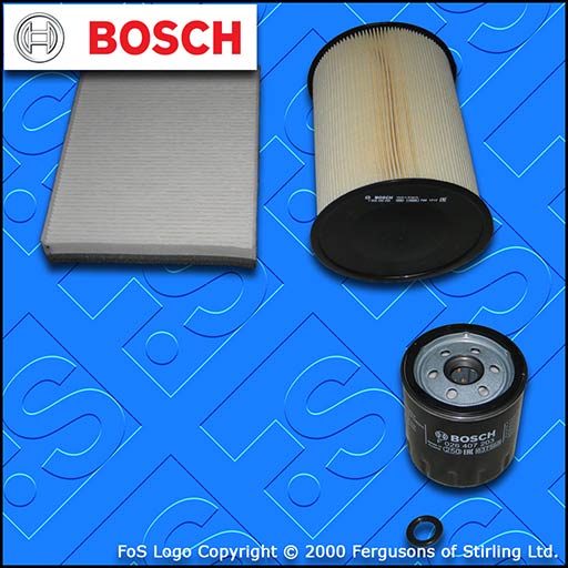 SERVICE KIT for FORD C-MAX 1.0 ECOBOOST BOSCH OIL AIR CABIN FILTERS (2012-2019)