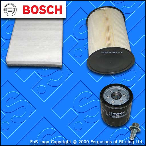 SERVICE KIT for FORD FOCUS MK3 2.0 ST BOSCH OIL AIR CABIN FILTERS (2012-2017)