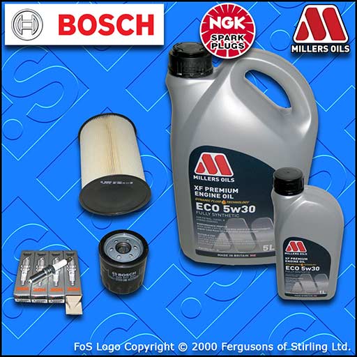 SERVICE KIT for FORD FOCUS MK3 2.0 ST OIL AIR FILTERS PLUGS +XF OIL (2012-2015)