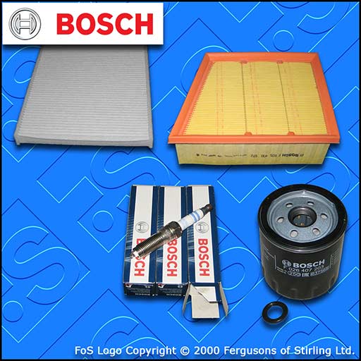 SERVICE KIT for FORD FIESTA MK8 1.0 ECOBOOST OIL AIR CABIN FILTERS PLUGS (17-22)