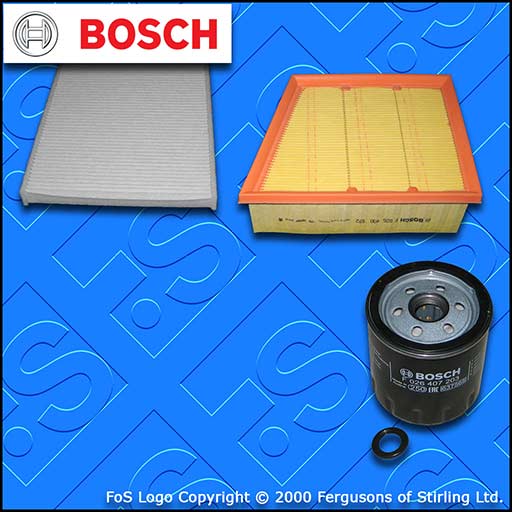 SERVICE KIT for FORD ECOSPORT 1.0 ECOBOOST BOSCH OIL AIR CABIN FILTERS 2017-2021