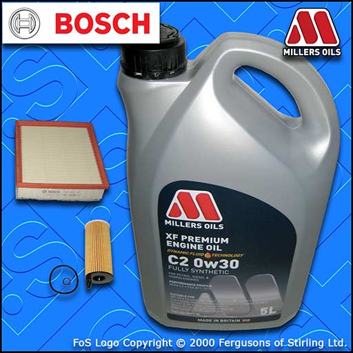 SERVICE KIT for BMW 2 SERIES F22 F23 218D B47 OIL AIR FILTERS +OIL (2015-2019)