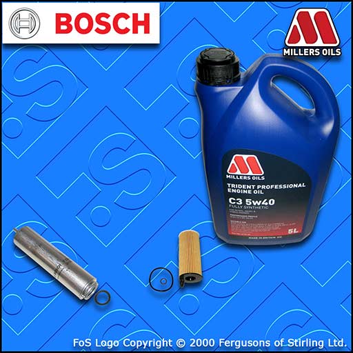 SERVICE KIT for BMW 2 SERIES F22 F23 218D B47 OIL FUEL FILTERS +OIL (2015-2019)