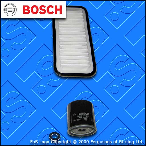 SERVICE KIT for CITROEN C1 1.0 BOSCH OIL AIR FILTERS (2005-2014)