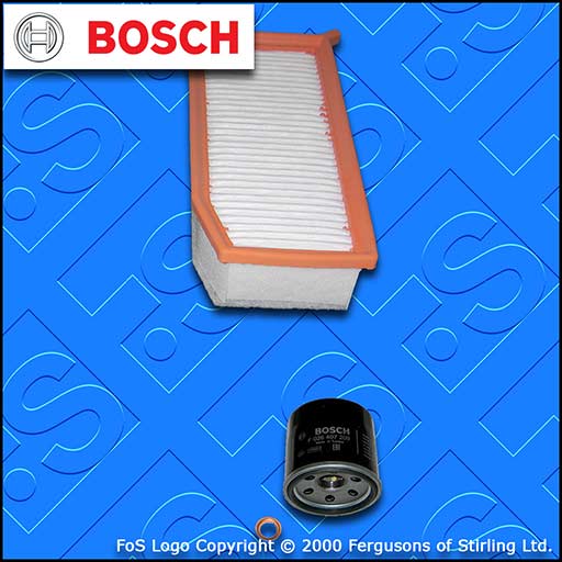 SERVICE KIT for RENAULT CLIO MK4 1.6 RS BOSCH OIL AIR FILTERS (2013-2020)