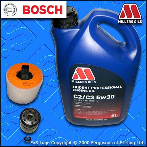 SERVICE KIT for OPEL VAUXHALL ASTRA K MK7 1.4 B14XE OIL AIR FILTERS +OIL (15-22)