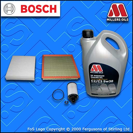 SERVICE KIT VAUXHALL ZAFIRA C MK3 2.0 CDTI B20 D20 OIL AIR CABIN FILTER +OIL