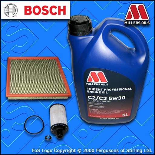 SERVICE KIT OPEL VAUXHALL ZAFIRA C MK3 2.0 CDTI B20 D20 OIL AIR FILTERS +OIL