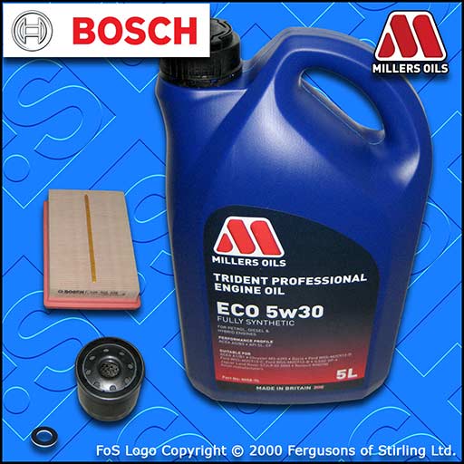 SERVICE KIT for TOYOTA AYGO (KGB40) 1.0 PETROL OIL AIR FILTERS +OIL (2014-2017)