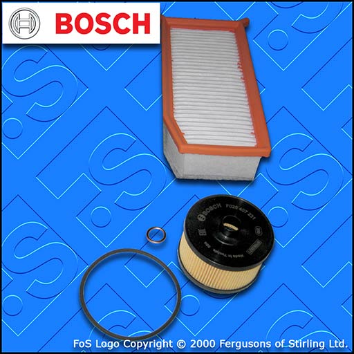 SERVICE KIT for DACIA DUSTER 1.2 TCE 125 H5F BOSCH OIL AIR FILTERS (2013-2018)