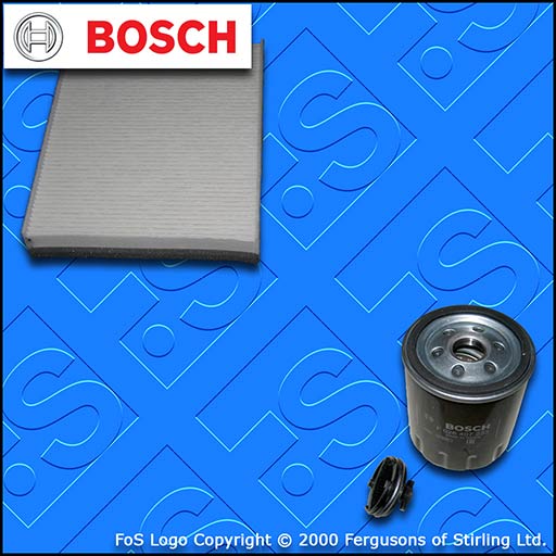 SERVICE KIT for FORD FOCUS MK3 2.0 TDCI BOSCH OIL CABIN FILTERS (2014-2018)