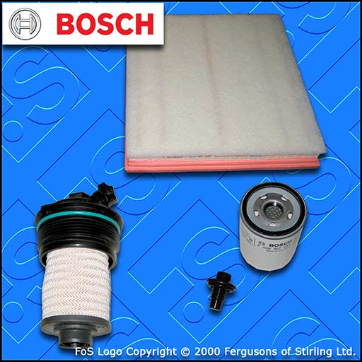 SERVICE KIT for FORD TRANSIT CUSTOM 2.0 TDCI OIL AIR FUEL FILTERS (2015-2022)