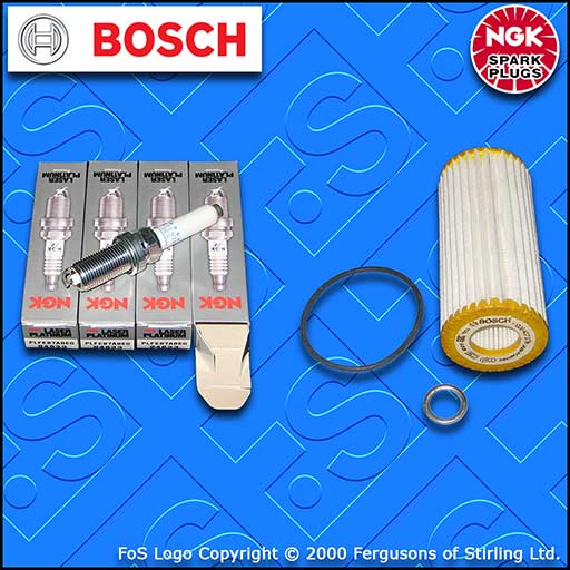 SERVICE KIT for VW SCIROCCO 2.0 TSI CULA CULC OIL FILTER PLUGS (2013-2017)