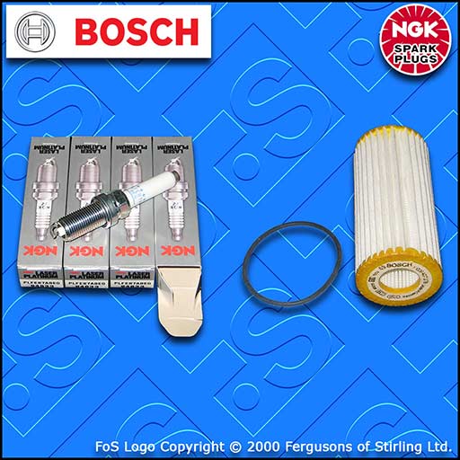 SERVICE KIT for VW GOLF MK7 (5G) 2.0 R / GTI BOSCH OIL FILTER PLUGS (2013-2018)