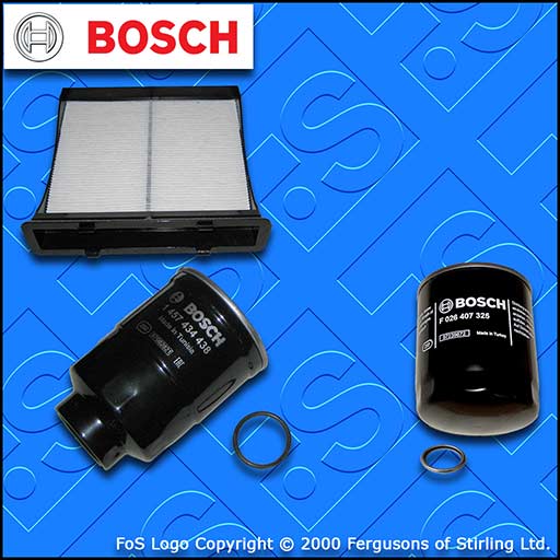 SERVICE KIT for SUBARU FORESTER 2.0 D OIL FUEL CABIN FILTERS (2008-2013)