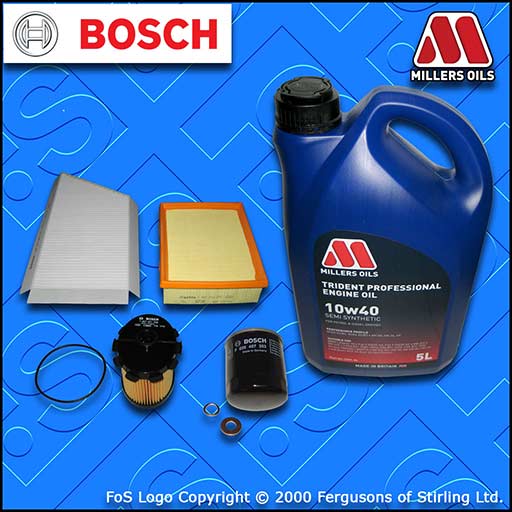 SERVICE KIT PEUGEOT 206 1.9 D DIESEL OIL AIR FUEL CABIN FILTER+10w40 OIL (98-02)