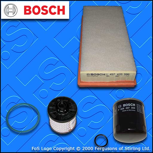 SERVICE KIT for PEUGEOT 508 2.0 BLUEHDI OIL AIR FUEL FILTERS (2014-2018)