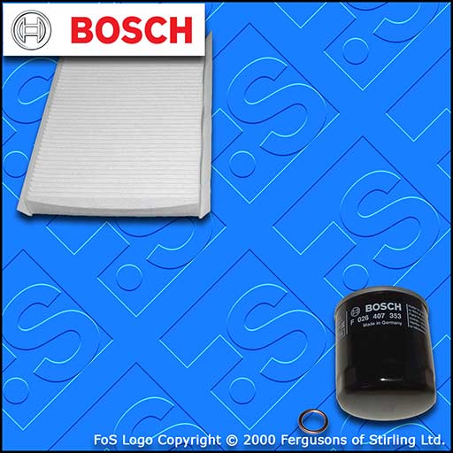 SERVICE KIT for DS DS4 1.2 THP 130 BOSCH OIL CABIN FILTERS (2015-2019)