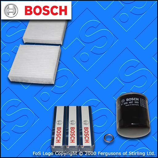 SERVICE KIT for PEUGEOT 208 1.2 THP 110 OIL CABIN FILTERS PLUGS (2013-2020)