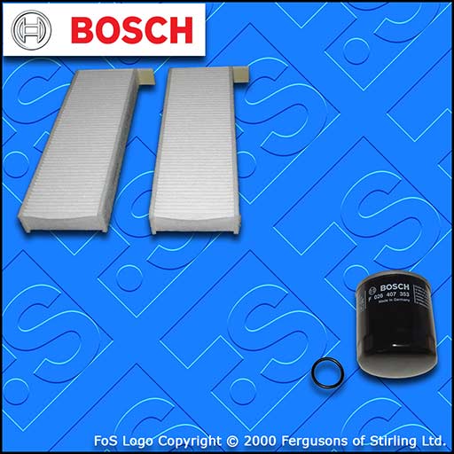 SERVICE KIT for PEUGEOT 5008 2.0 BLUEHDI DW10FD OIL CABIN FILTER SPW (2015-2017)