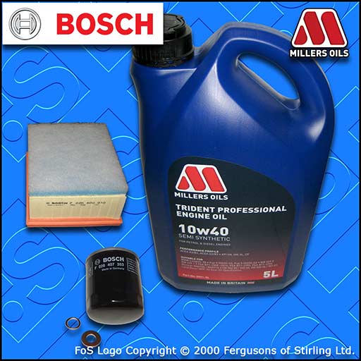 SERVICE KIT for CITROEN XSARA PICASSO 2.0 HDI OIL AIR FILTERS +OIL (2000-2007)