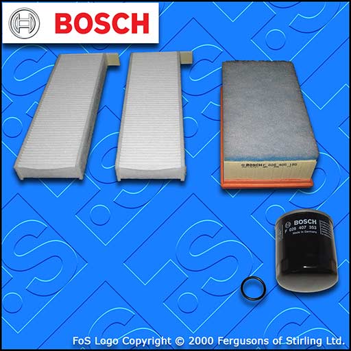 SERVICE KIT for PEUGEOT 5008 2.0 BLUEHDI DW10FD OIL AIR CABIN FILTER (2015-2017)