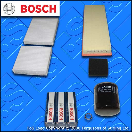 SERVICE KIT for PEUGEOT 208 1.2 THP 110 OIL AIR CABIN FILTERS PLUGS (2013-2020)