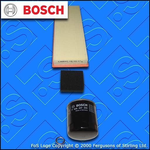 SERVICE KIT for CITROEN DS3 1.2 THP 110 BOSCH OIL AIR FILTERS (2014-2015)