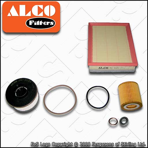 SERVICE KIT for CITROEN C3 III 1.5 BLUEHDI OIL AIR FUEL FILTERS (2018-2023)