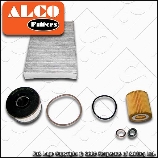 SERVICE KIT for CITROEN C3 AIRCROSS 1.5 BLUEHDI OIL FUEL CABIN FILTERS 2018-2023