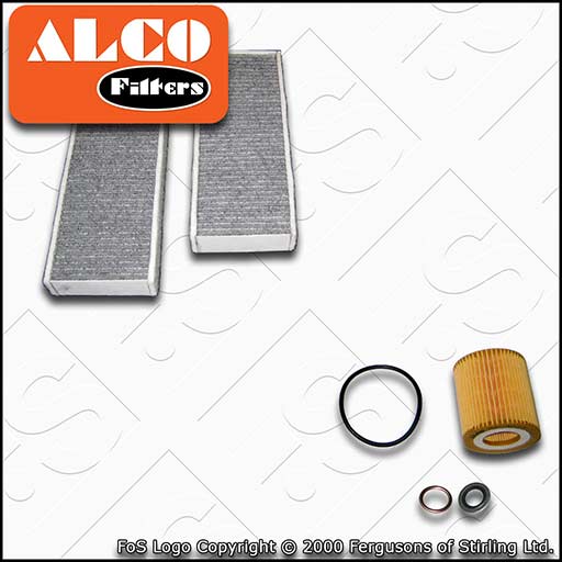 SERVICE KIT for PEUGEOT 308 1.5 BLUEHDI ALCO OIL CABIN FILTERS (2017-2021)