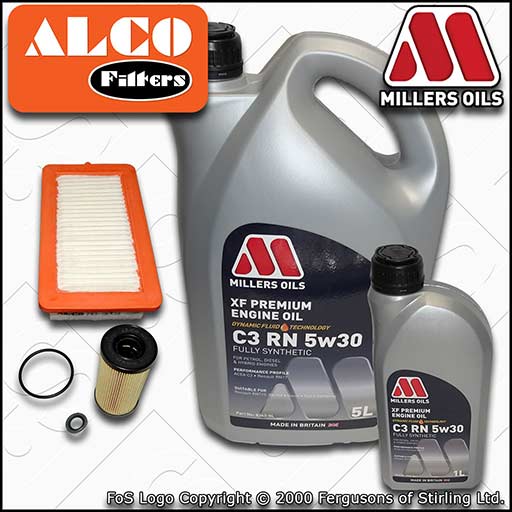 SERVICE KIT for RENAULT CLIO V 1.5 BLUE DCI OIL AIR FILTERS +RN OIL (2019-2024)