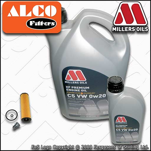 SERVICE KIT for AUDI Q3 F3 2.0 TDI DTS* OIL FILTER +OIL (2020-2024)