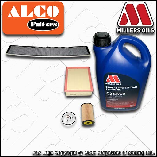 SERVICE KIT for BMW 3 SERIES E46 316I 318I M43 OIL AIR CABIN FILTER +OIL (97-02)