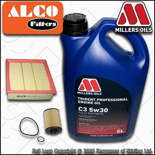 SERVICE KIT VAUXHALL OPEL CORSA D 1.0 Z10XEP<19MA9234 OIL AIR FILTERS +OIL 06-07