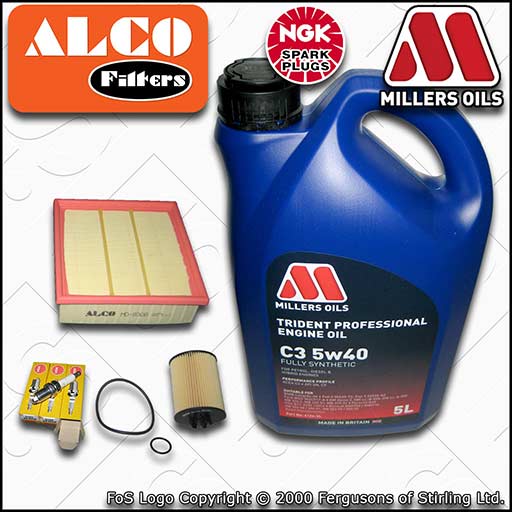 SERVICE KIT VAUXHALL OPEL CORSA D 1.0 Z10XEP<19MA9234 OIL AIR FILTERS PLUGS +OIL