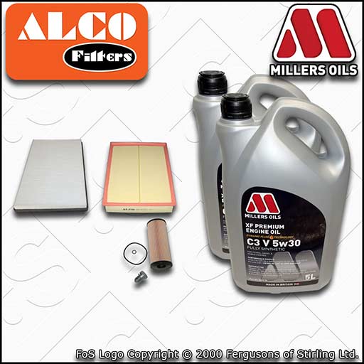 SERVICE KIT for VW CRAFTER 2E 2F 2.5 TDI OIL AIR CABIN FILTERS +OIL (2006-2013)